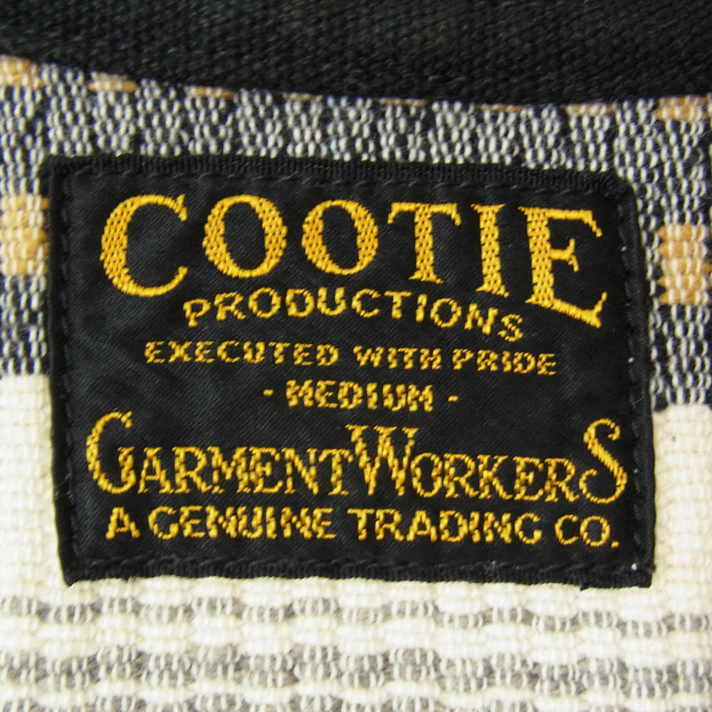 COOTIE クーティー SAGUARO ベスト サグアロ ネイティブ柄 メキシカン ベスト ブラック系 サイズ表記無【中古】