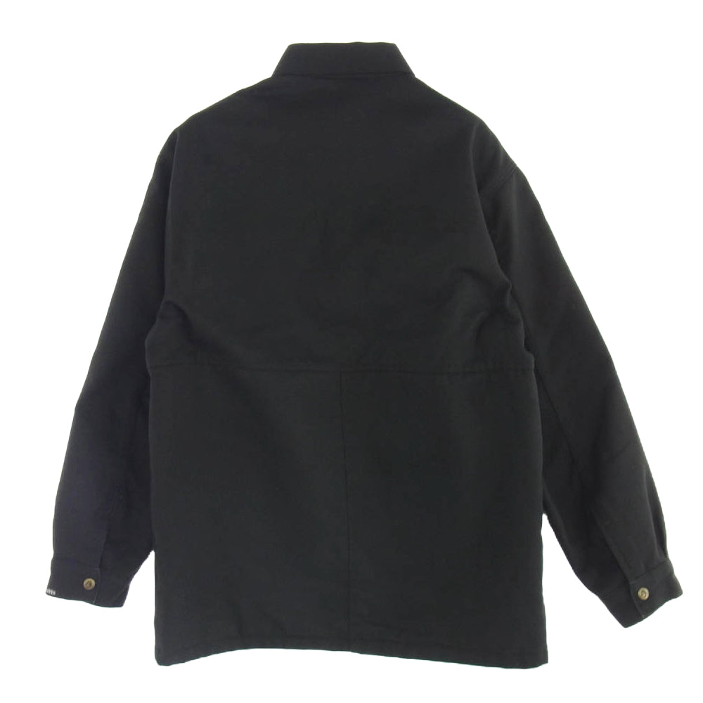 BEN DAVIS ベンデイビス UNION MADE 裏地ブランケット ジャケット カーバーオール ブラック系【中古】
