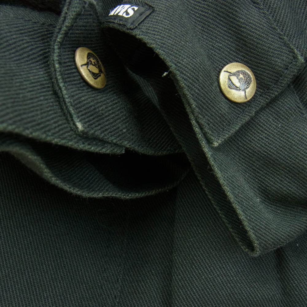 BEN DAVIS ベンデイビス UNION MADE 裏地ブランケット ジャケット カーバーオール ブラック系【中古】