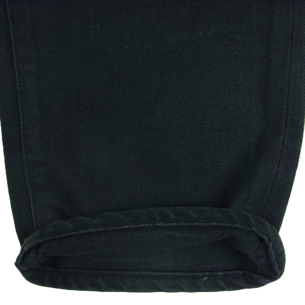 Celt&Cobra ケルト&コブラ J10 ボタンフライ ストレート ブラック デニム パンツ 日本製 ブラック系 W28 L32【中古】