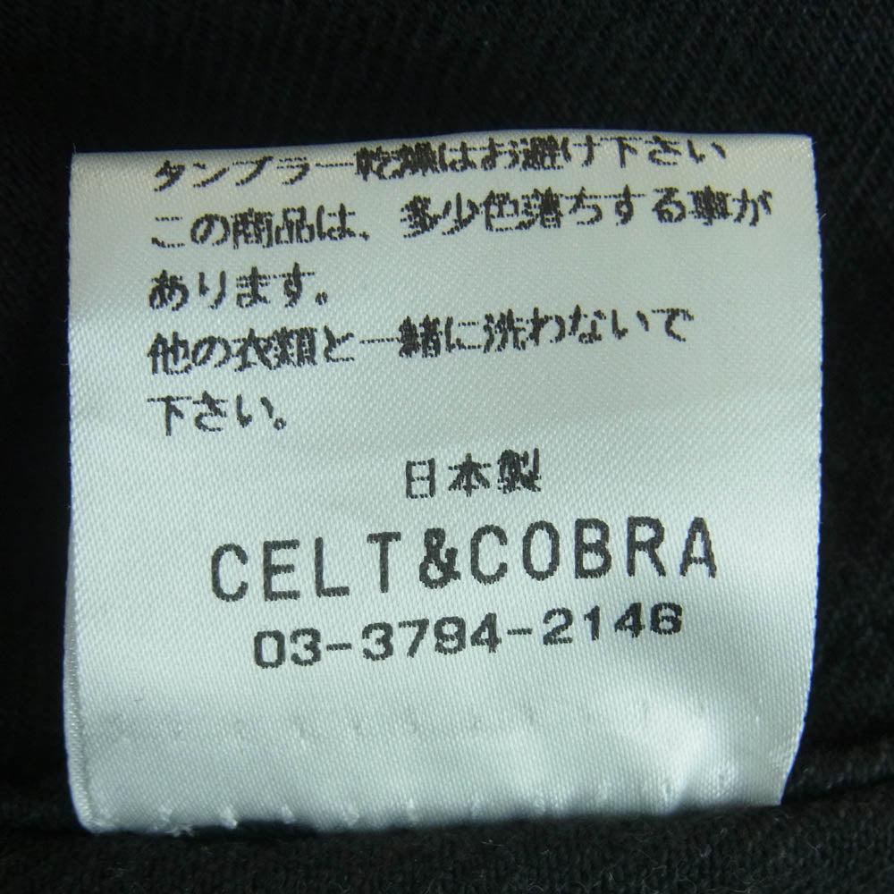 Celt&Cobra ケルト&コブラ 3SJK-08 ブラック デニム ジャケット 日本製 ブラック系 S【中古】