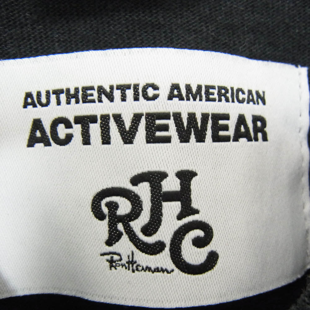 Ron Herman ロンハーマン T1011 RHC別注 champion チャンピオン CALIFORNIA フロント プリント ヘビー ウェイト Tシャツ ブラック系 M【中古】