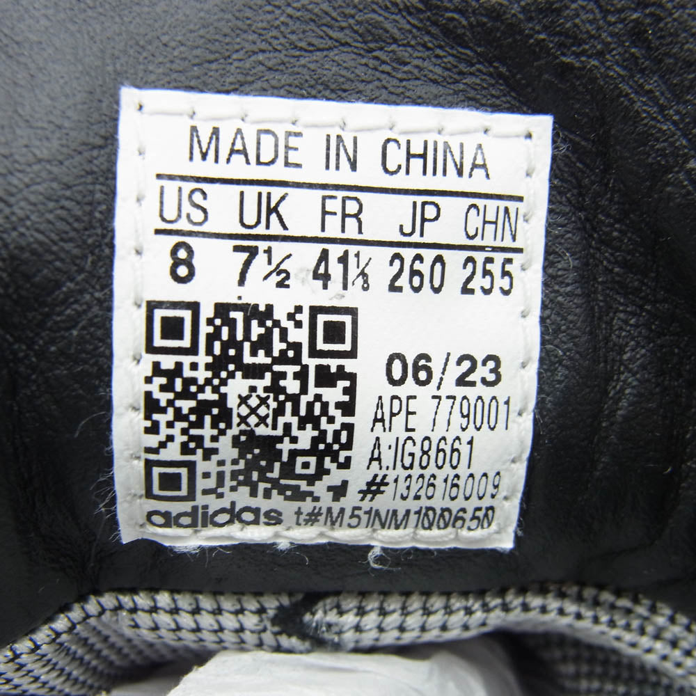 adidas アディダス IG8661 STAN SMITH LUX GTX GORE-TEX Core Black Footwear White スタン スミス ゴアテックス ブラック系 26cm【中古】