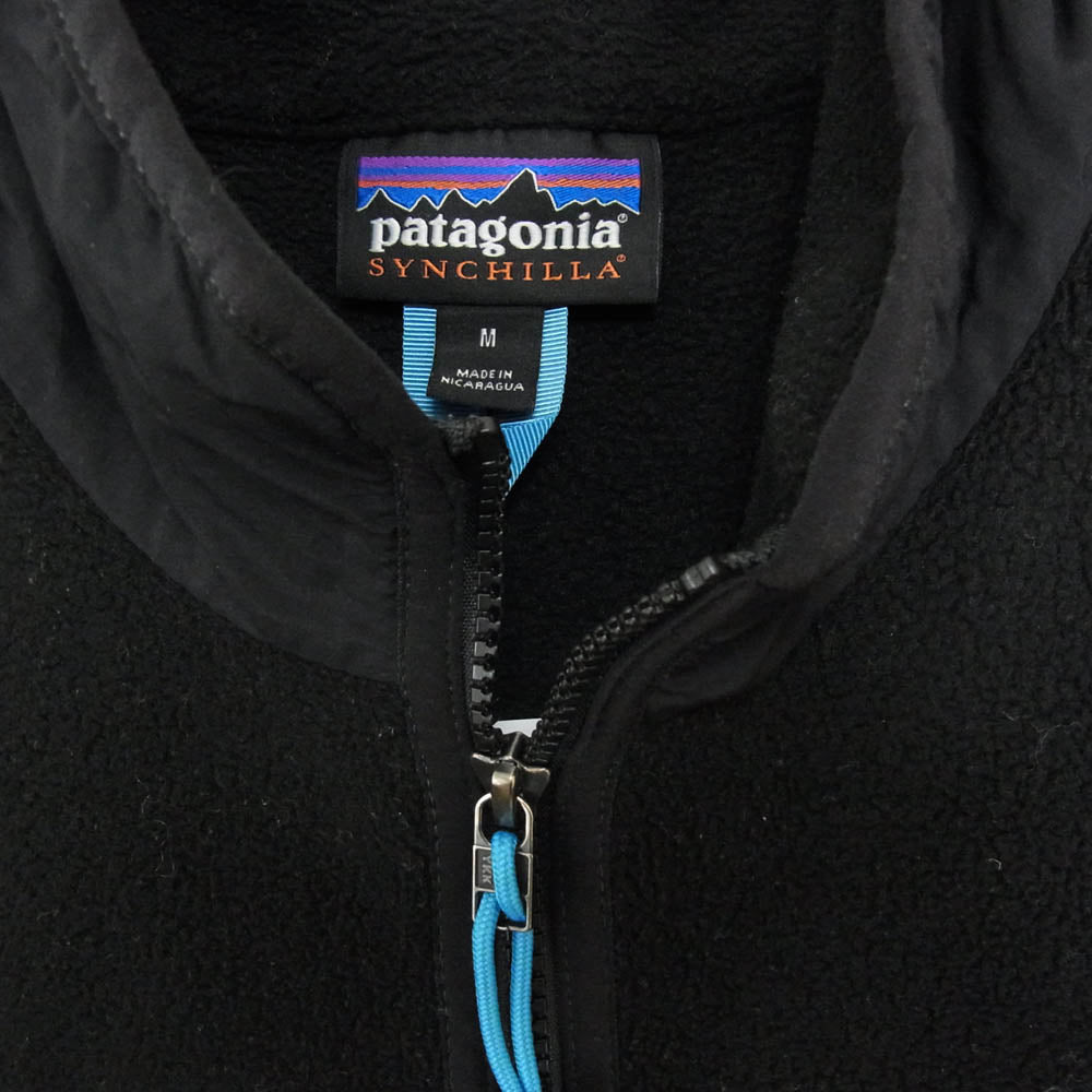 patagonia パタゴニア 22AW 22991 SYNCHILLA JACKET シンチラ ジャケット フリース ブラック系 M【中古】