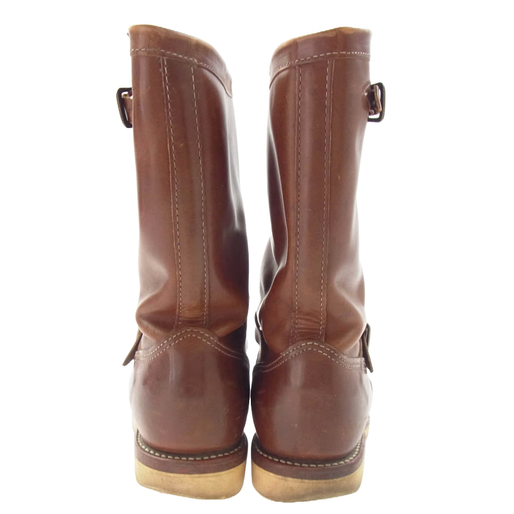 Chippewa チペワ 97877 MOC ENGINEER BOOTS モックトゥ レザー エンジニアブーツ ブラウン系 7.5【中古】