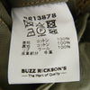 Buzz Rickson's バズリクソンズ BR13878 TYPE L-2 CIVILIAN MODEL コットン フライトジャケット モスグリーン系 34【中古】