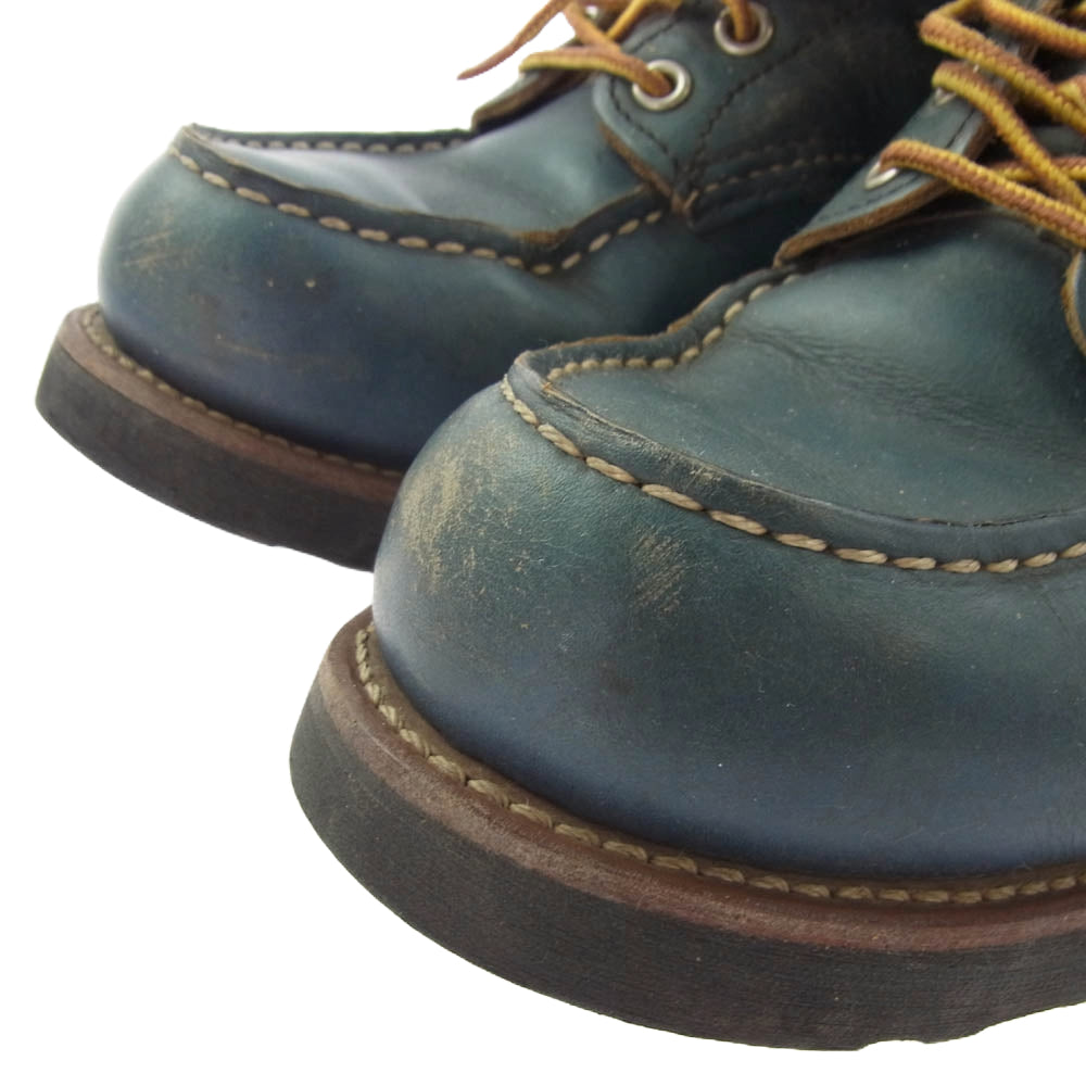 RED WING レッドウィング 8853 14年製 アイリッシュセッター レザー ブーツ グリーン系 25.5cm【中古】