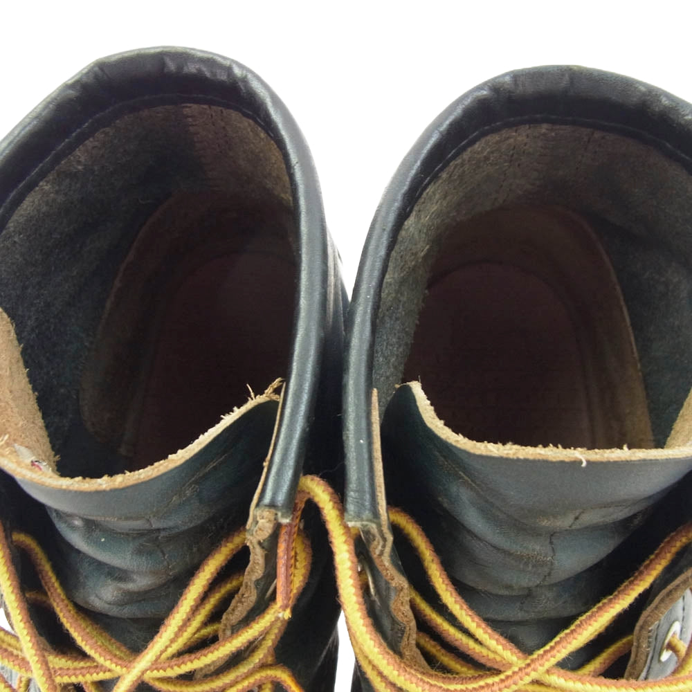 RED WING レッドウィング 8853 14年製 アイリッシュセッター レザー ブーツ グリーン系 25.5cm【中古】