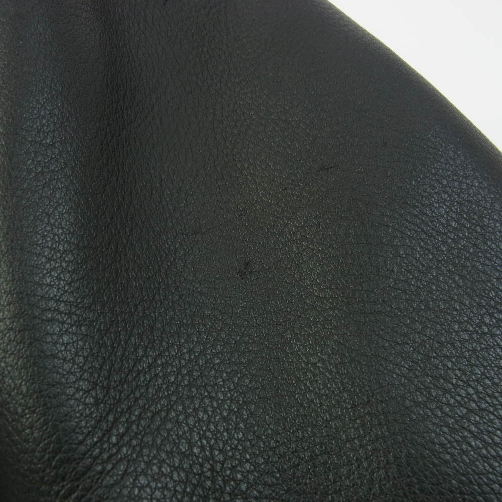 schott ショット 7821950020 528US COW NEW NAKED D-POCKET RIDERS ニューネイキッド レザー ダブルライダース ジャケット ブラック系 36【中古】
