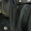 schott ショット 110周年限定 658US ONE STAR RIDERS ワンスター レザー ダブルライダース ジャケット 茶芯 ブラック系 36【中古】