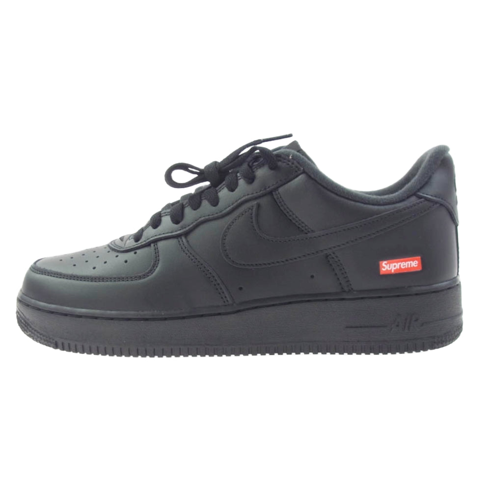 Supreme シュプリーム CU9225-001 Nike Air Force 1 Low Black ナイキ エアフォース1 ロー ブラック ブラック系 27.5cm【新古品】【未使用】【中古】