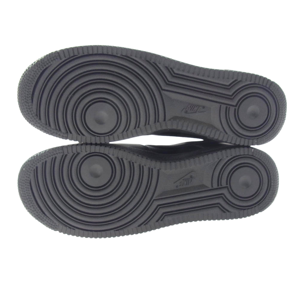 Supreme シュプリーム CU9225-001 Nike Air Force 1 Low Black ナイキ エアフォース1 ロー ブラック ブラック系 27.5cm【新古品】【未使用】【中古】