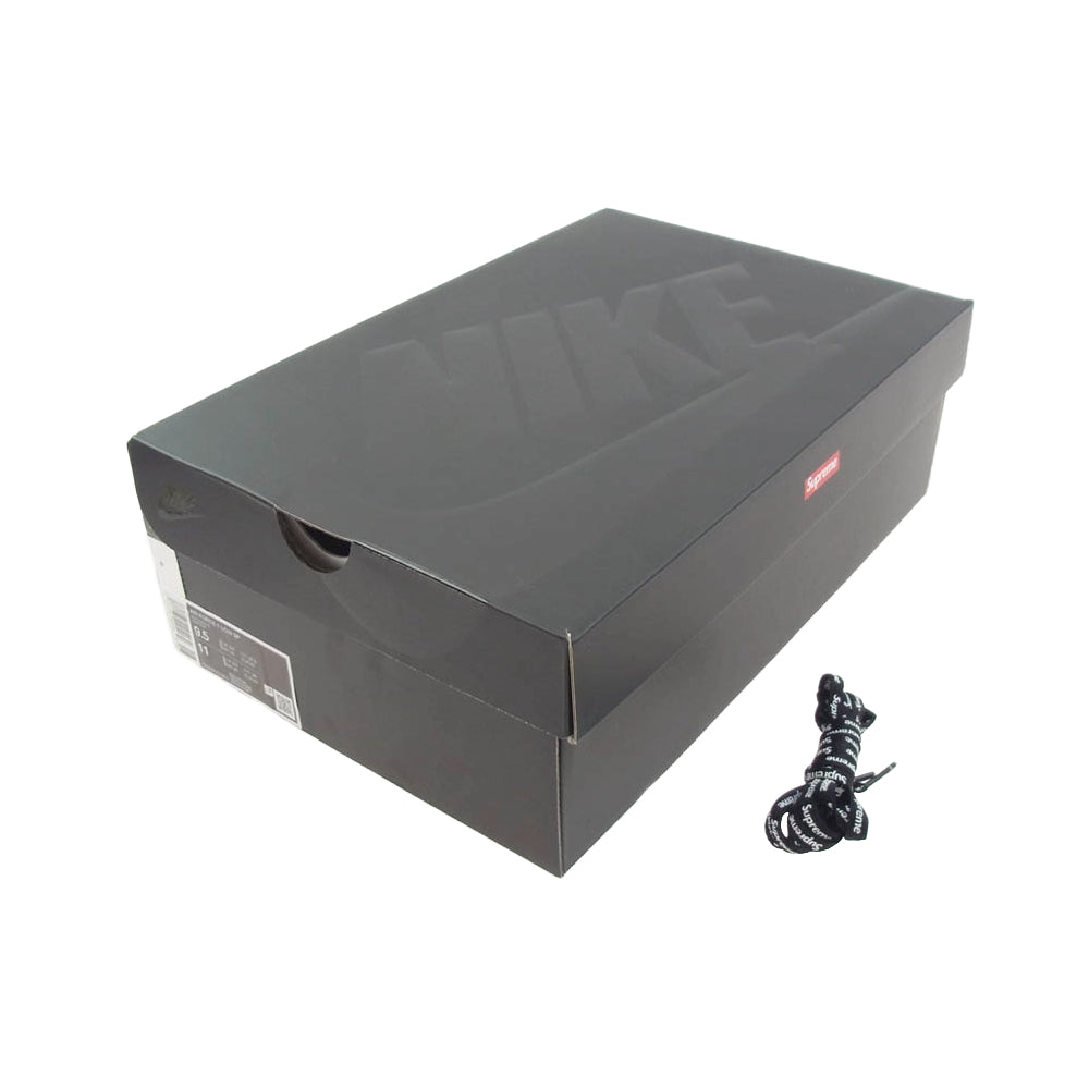 Supreme シュプリーム CU9225-001 Nike Air Force 1 Low Black ナイキ エアフォース1 ロー ブラック ブラック系 27.5cm【新古品】【未使用】【中古】