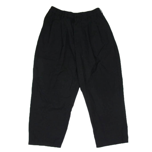 COOTIE クーティー ドローコード付き ゴム ウエスト ストレッチ パンツ ブラック系 S【中古】