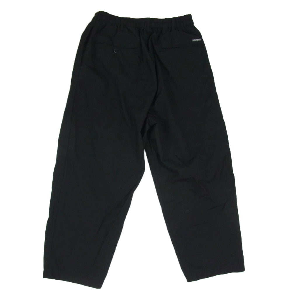 COOTIE クーティー ドローコード付き ゴム ウエスト ストレッチ パンツ ブラック系 S【中古】