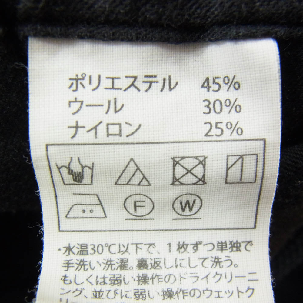 COOTIE クーティー ドローコード付き ゴム ウエスト ストレッチ パンツ ブラック系 S【中古】