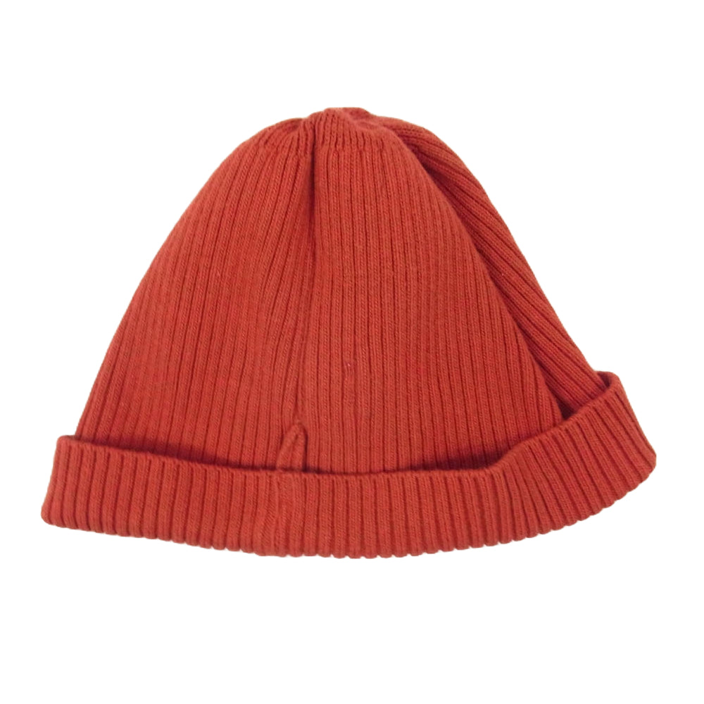 COOTIE クーティー Beanie リブ ビーニー ニット キャップ レッド系【中古】