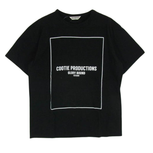 COOTIE クーティー 18SS CTE-18S304 Print S/S Tee プリント 丸首　クルーネック 半袖 Tシャツ ブラック系 L【中古】