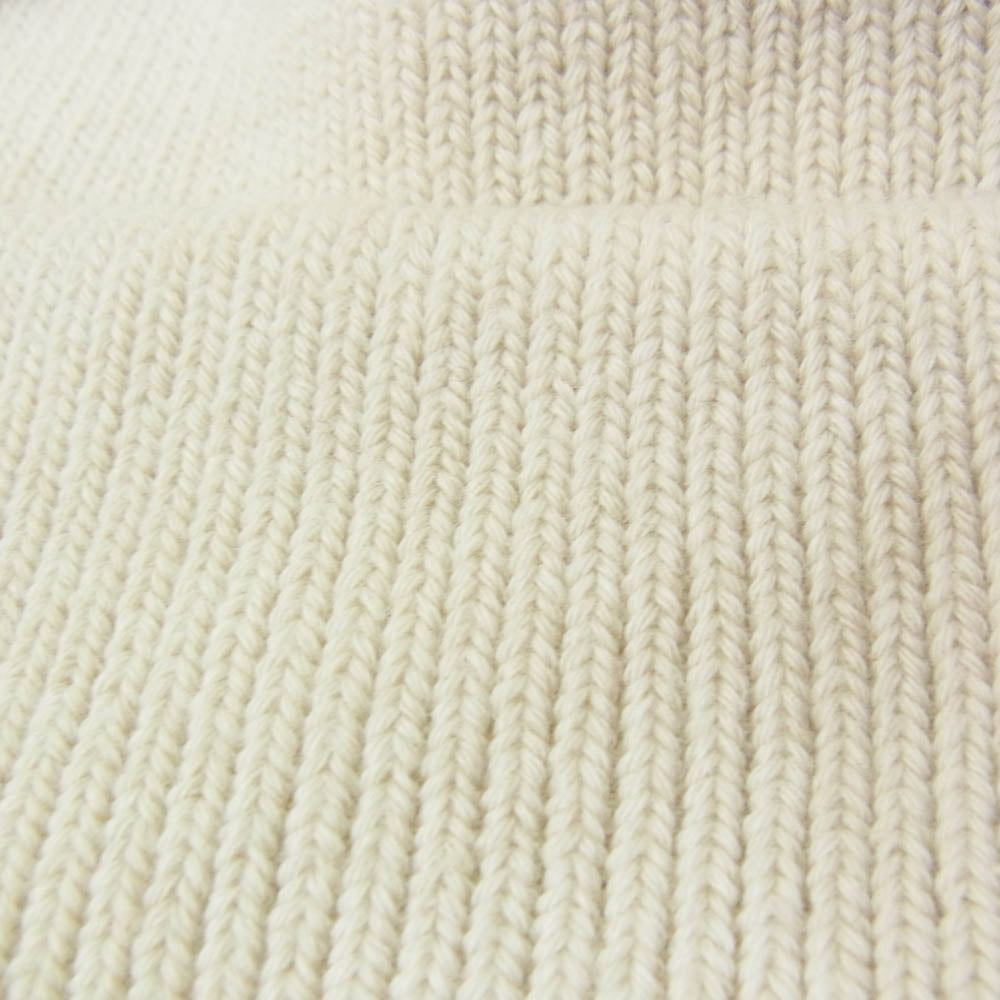 COOTIE クーティー 19SS CTE-19S501 Cuffed Beanie カフ ビーニー ニット キャップ オフホワイト系【中古】