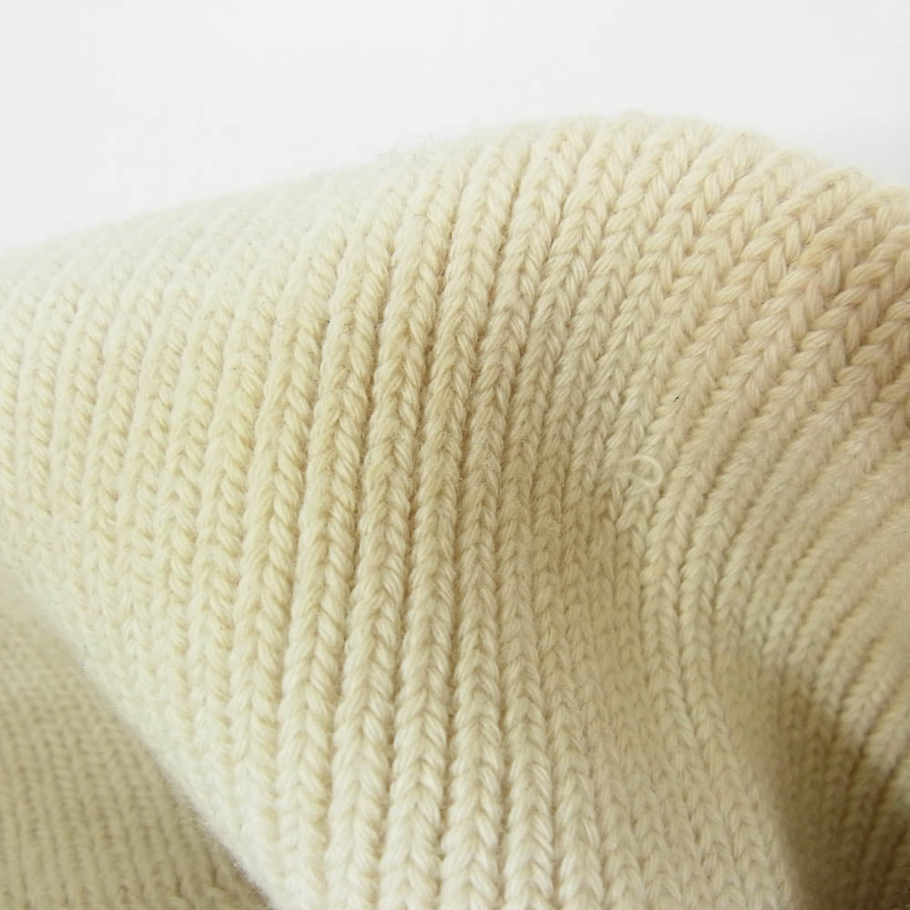 COOTIE クーティー 19SS CTE-19S501 Cuffed Beanie カフ ビーニー ニット キャップ オフホワイト系【中古】