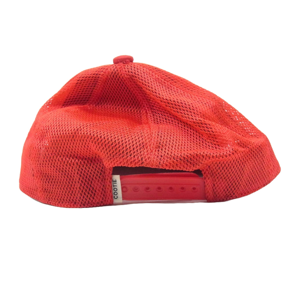 COOTIE クーティー 18SS CTE-18S507 Twill 5 Panel Mesh Cap メッシュ キャップ レッド系【中古】