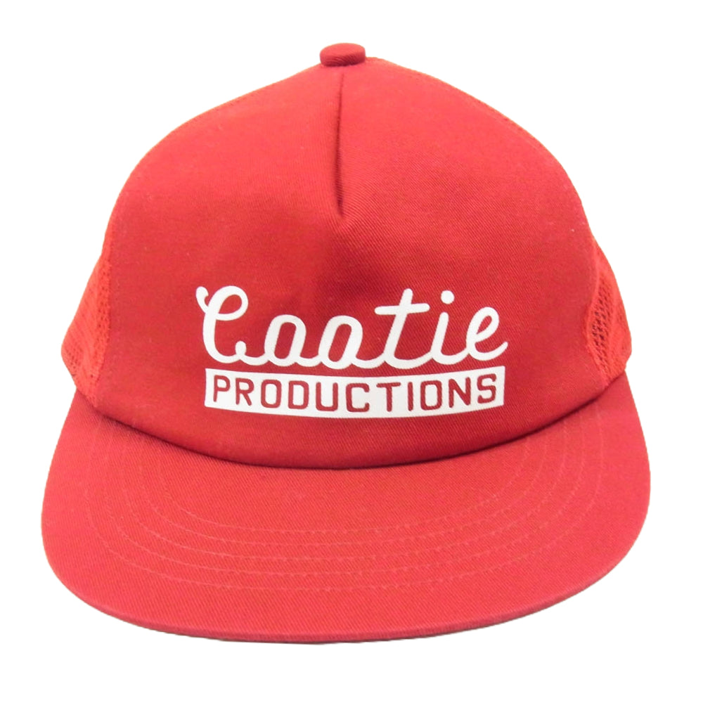 COOTIE クーティー 18SS CTE-18S507 Twill 5 Panel Mesh Cap メッシュ キャップ レッド系【中古】