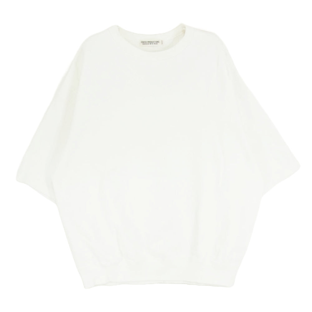 COOTIE クーティー 22SS CTE-22S304 Honeycomb Thermal Crewneck S/S Tee ハニカムサーマル クルーネック 半袖 Tシャツ ホワイト系 M【中古】