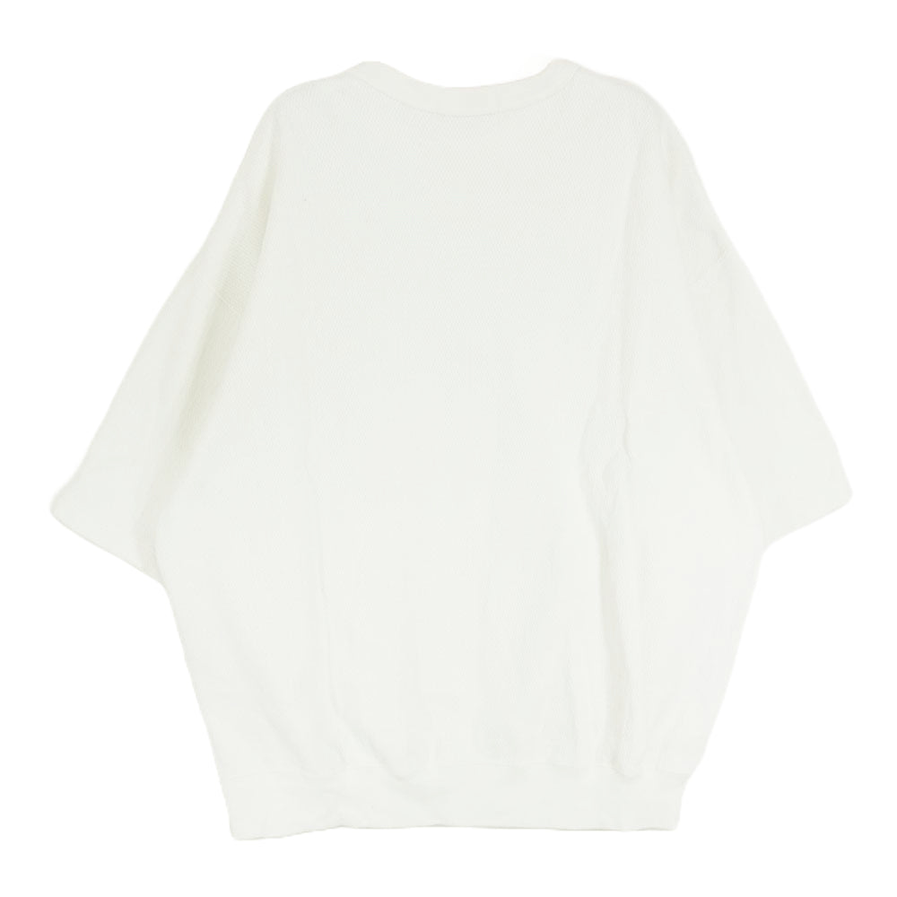 COOTIE クーティー 22SS CTE-22S304 Honeycomb Thermal Crewneck S/S Tee ハニカムサーマル クルーネック 半袖 Tシャツ ホワイト系 M【中古】