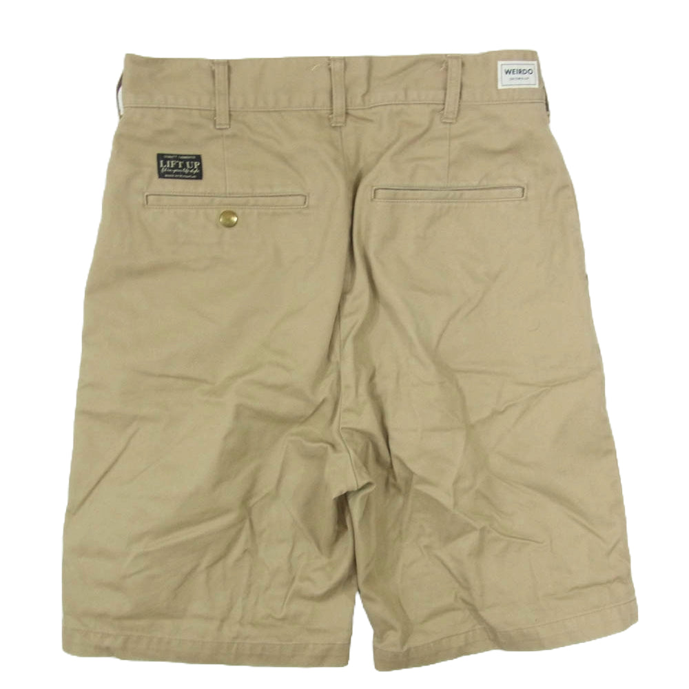 リフトアップ WEIRDO GROWN UP ショート パンツ チノパン ベージュ系 30【中古】