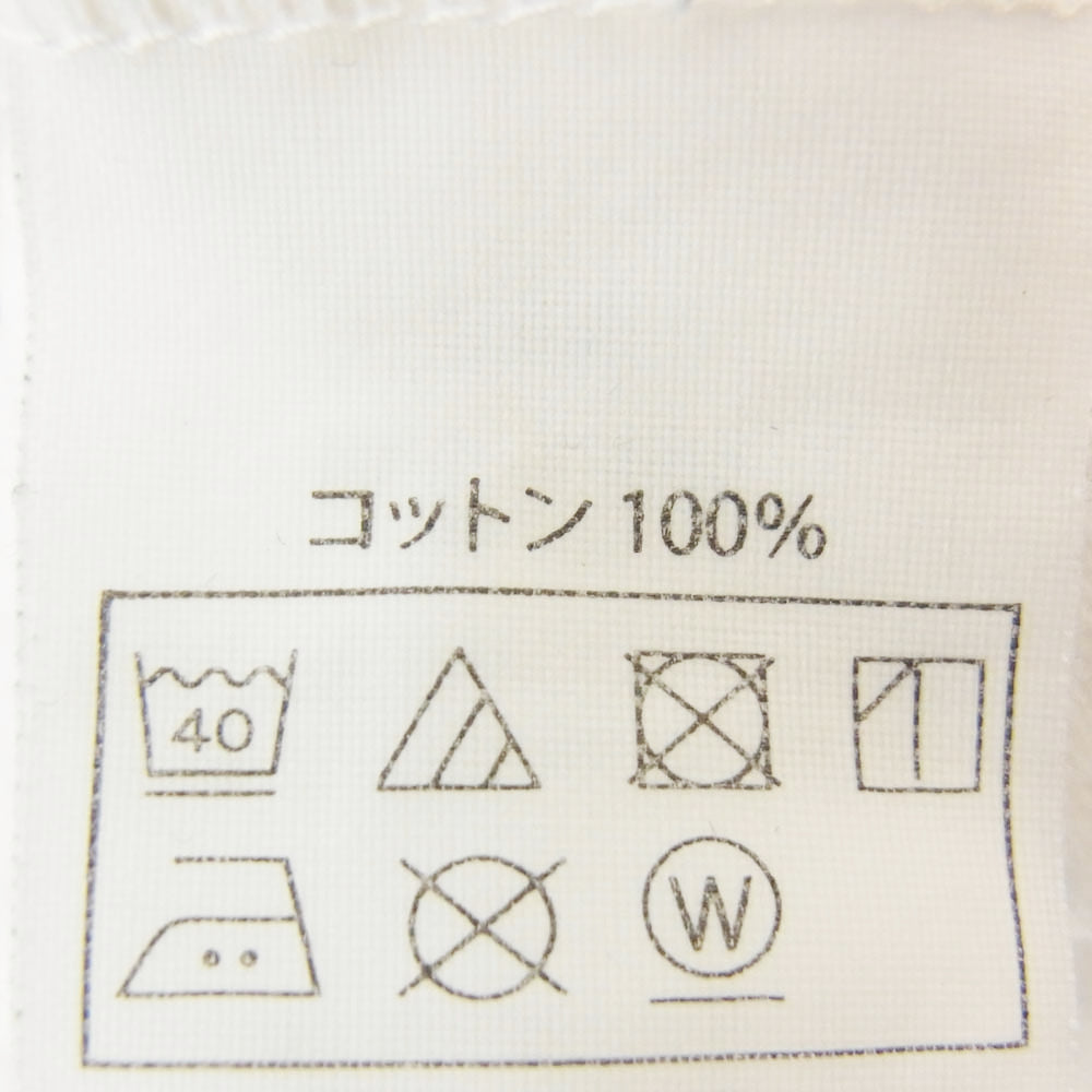 COOTIE クーティー 19AW Print L/S Tee マイライフマイルールス プリント ロングスリーブ Tシャツ ホワイト系 M【中古】