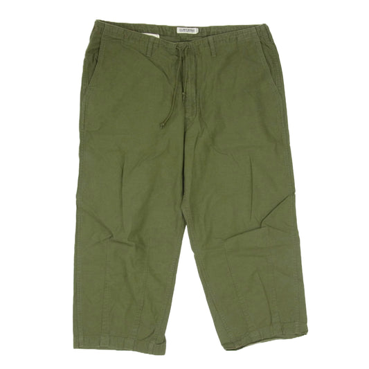 COOTIE クーティー Back Satin Drawstring Easy Pants ミリタリー パンツ カーキ系 M【中古】
