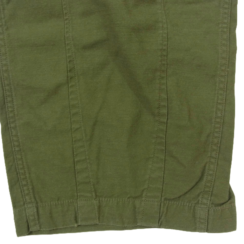 COOTIE クーティー Back Satin Drawstring Easy Pants ミリタリー パンツ カーキ系 M【中古】