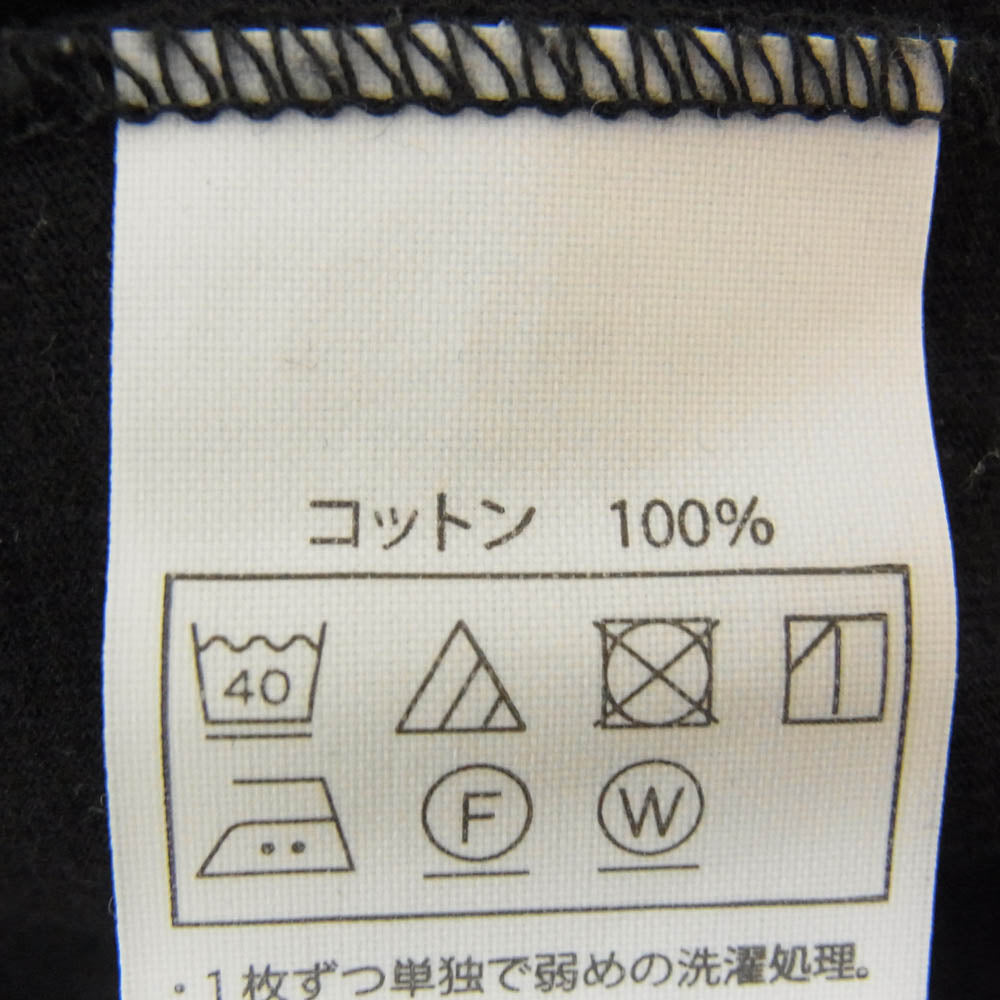 COOTIE クーティー 23SS CTE-23S336 Embroidery Oversized S/S Tee 刺繍 オーバーサイズ 半袖 Tシャツ ブラック系 M【中古】