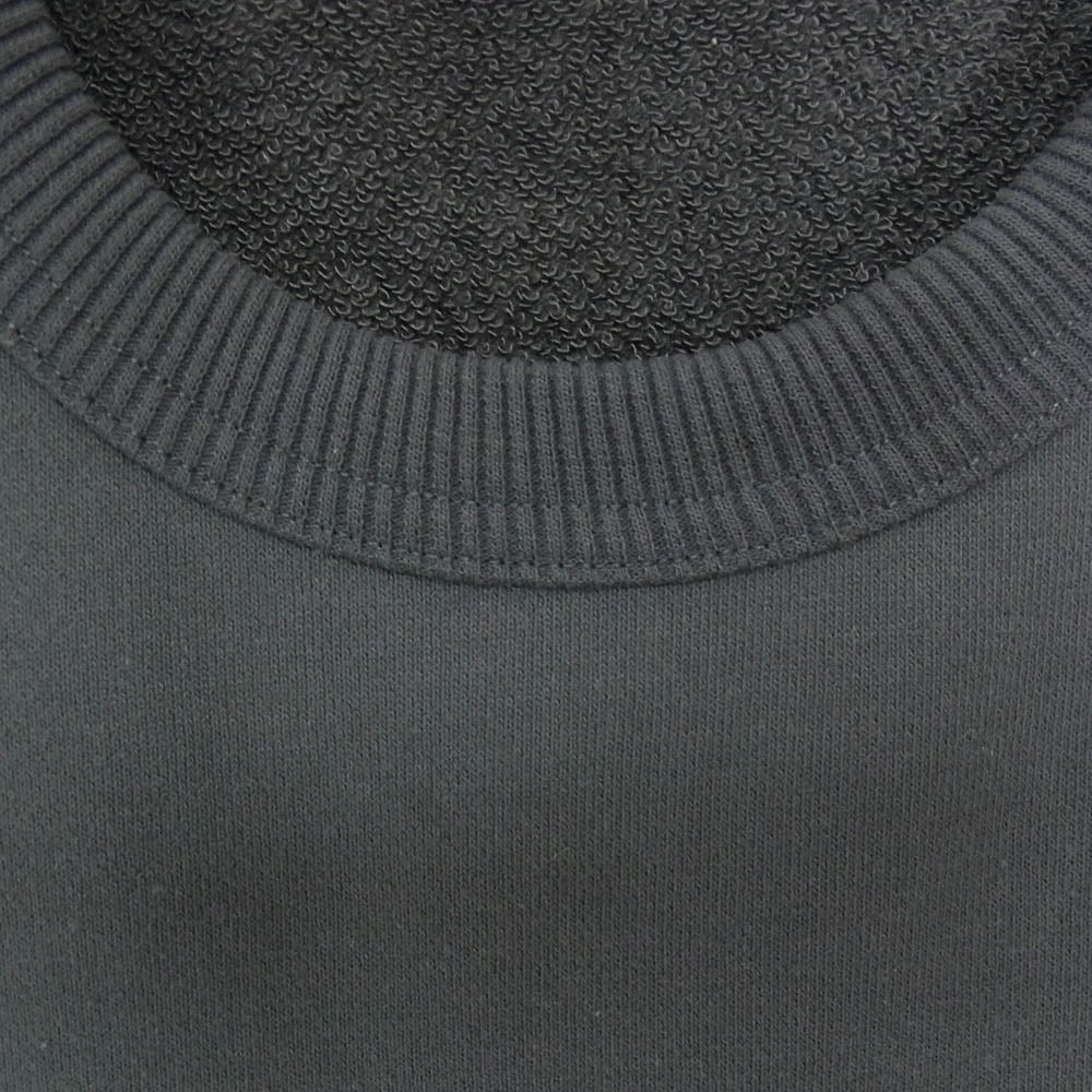 COOTIE クーティー 22SS Dry Tech Sweat Crew 胸元 ロゴ プリント スウェット チャコール系 M【中古】