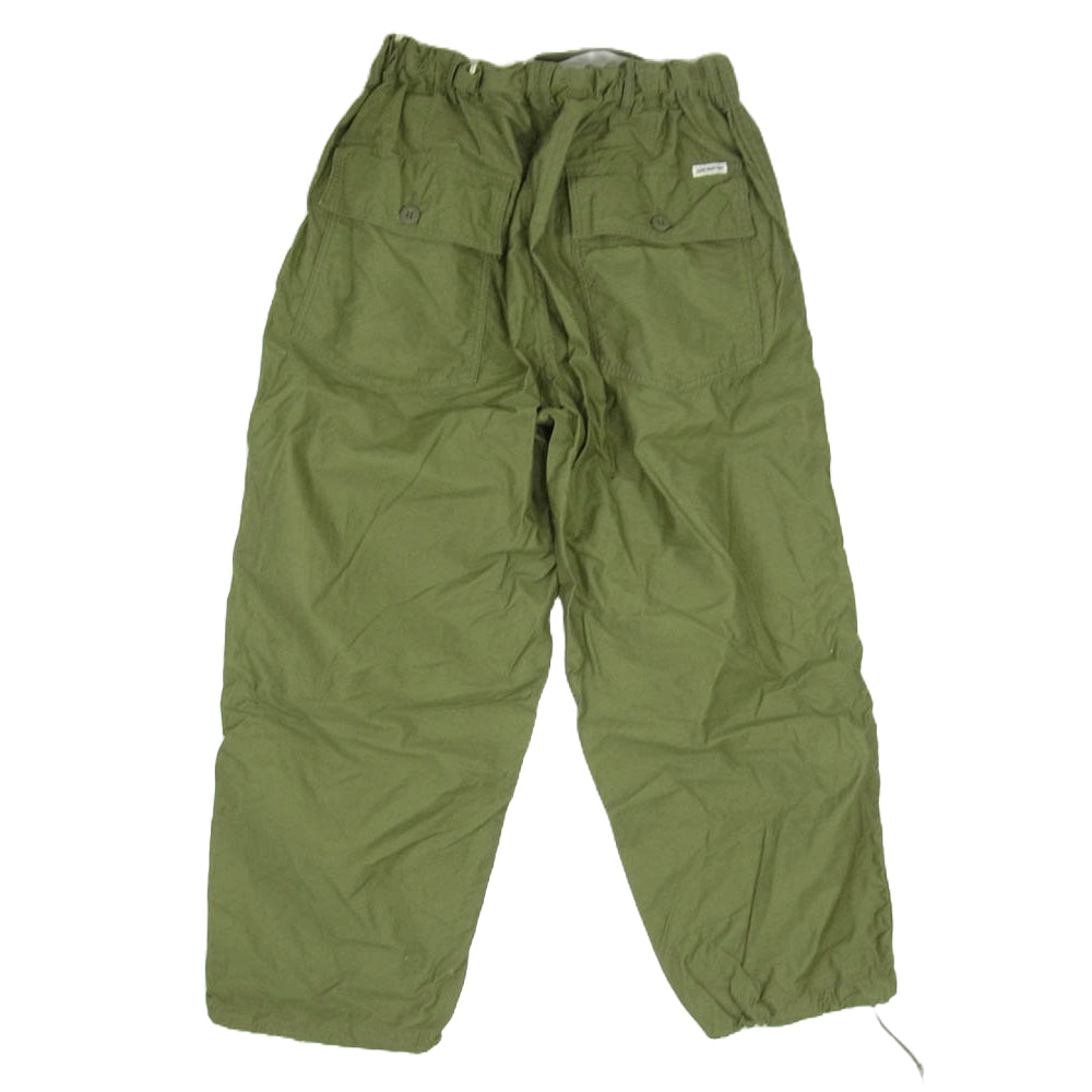 COOTIE クーティー 22SS CTE-22S111 Back Satin Error Fit Utility Easy Pants ミリタリー パンツ カーキ系 M【中古】