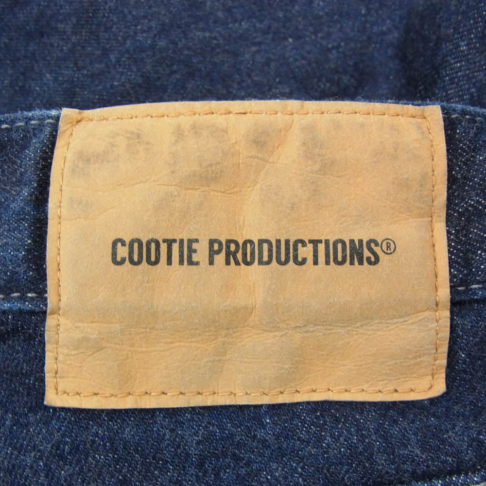 COOTIE クーティー 5 Pocket Denim Baggy Pants 5ポケット デニム バギー パンツ インディゴブルー系 S【中古】