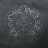 CHROME HEARTS クロムハーツ（原本無） Neck Logo L/S Tee ネックロゴ アームプリント ロングスリーブ カットソー 長袖 ブラック系 M【中古】