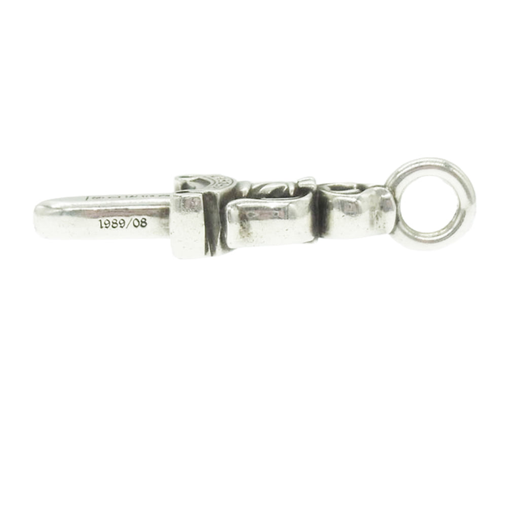 CHROME HEARTS クロムハーツ（原本有） DOUBLE DAGGE ダブルダガー ペンダントトップ シルバー系【中古】