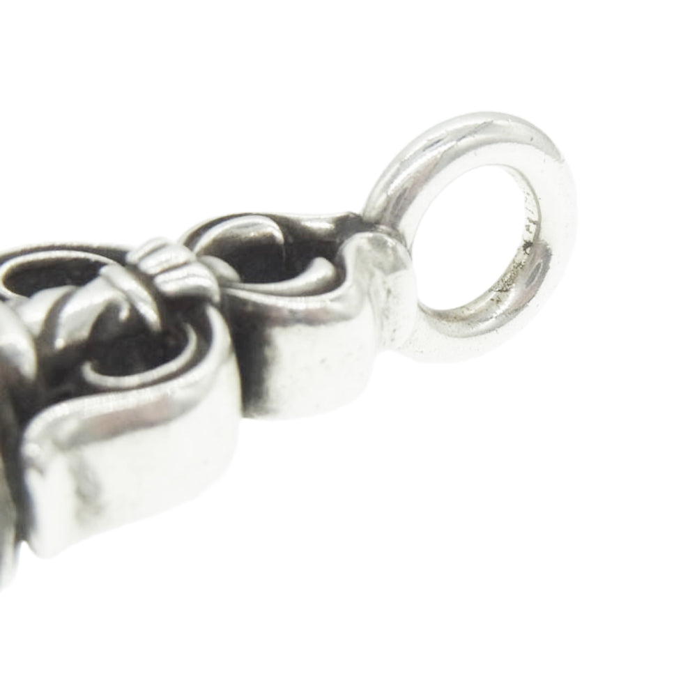CHROME HEARTS クロムハーツ（原本有） DOUBLE DAGGE ダブルダガー ペンダントトップ シルバー系【中古】