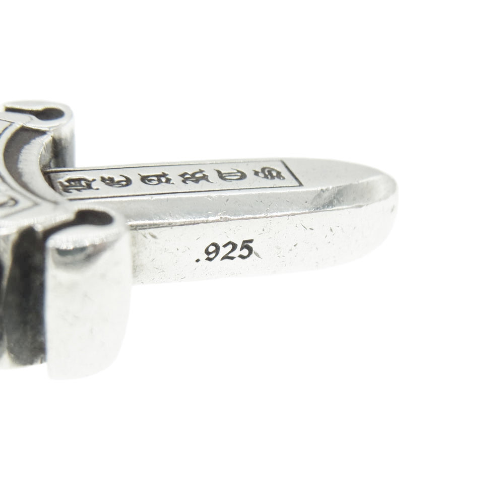 CHROME HEARTS クロムハーツ（原本有） DOUBLE DAGGE ダブルダガー ペンダントトップ シルバー系【中古】