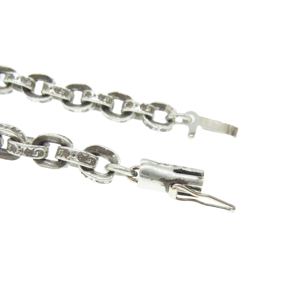 CHROME HEARTS クロムハーツ（原本無） PAPER CHAIN 18inch ペーパーチェーン ネックレス チェーン 18インチ シルバー系【中古】