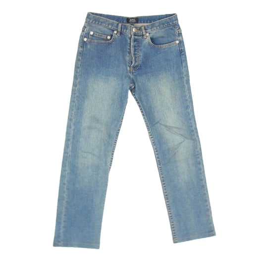 A.P.C. アーペーセー NEW STANDARD ニュースタンダード ストレッチ デニムパンツ インディゴブルー系 27【中古】