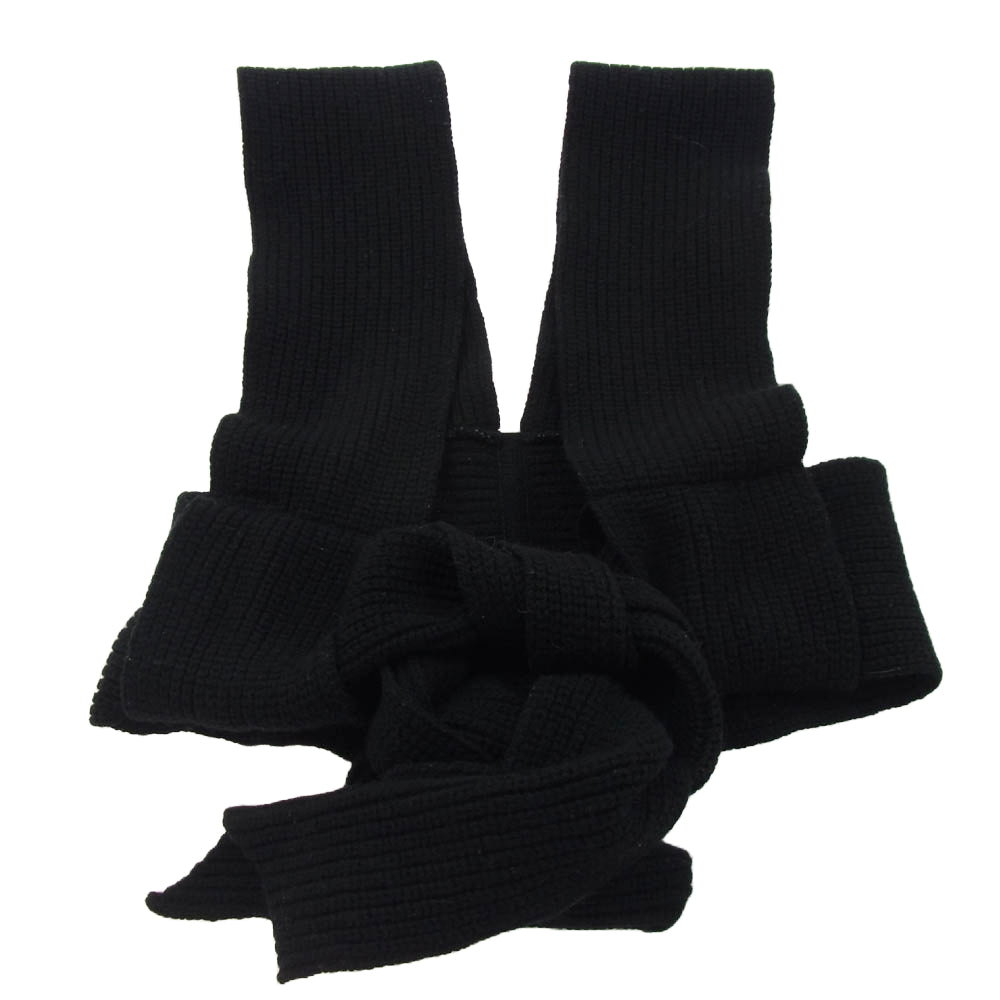 タン 18AW TN18AW003 日本製 LAMBS CAMISOLE ラムズ キャミソール ニット ビスチェ ブラック系 F【中古】