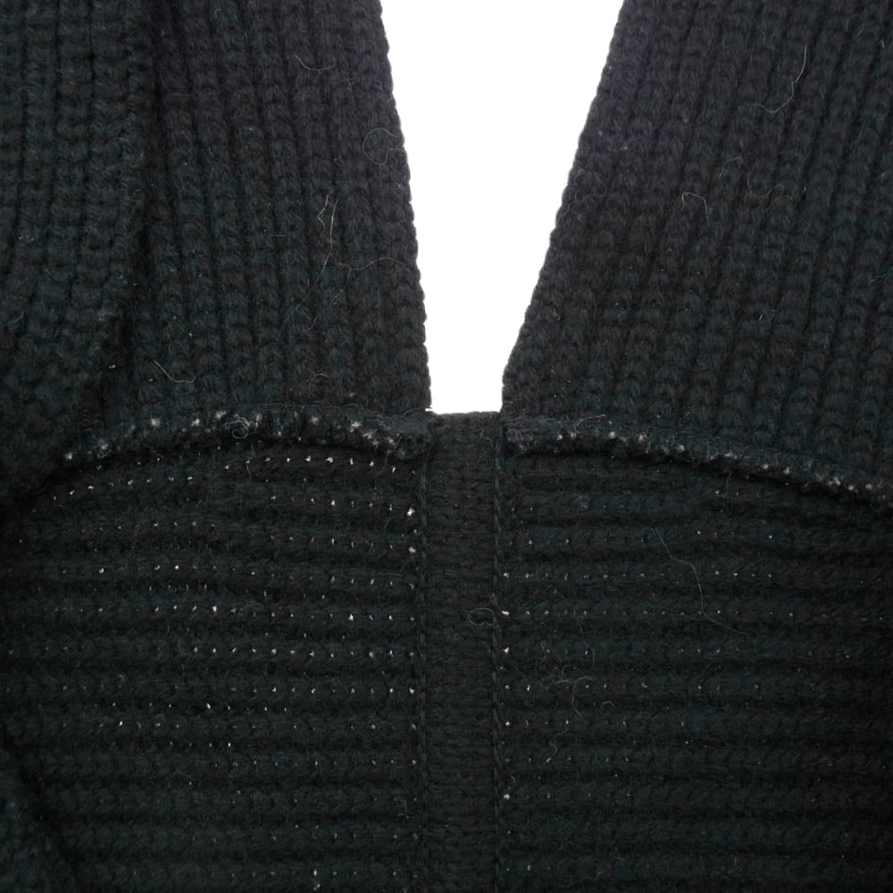 タン 18AW TN18AW003 日本製 LAMBS CAMISOLE ラムズ キャミソール ニット ビスチェ ブラック系 F【中古】