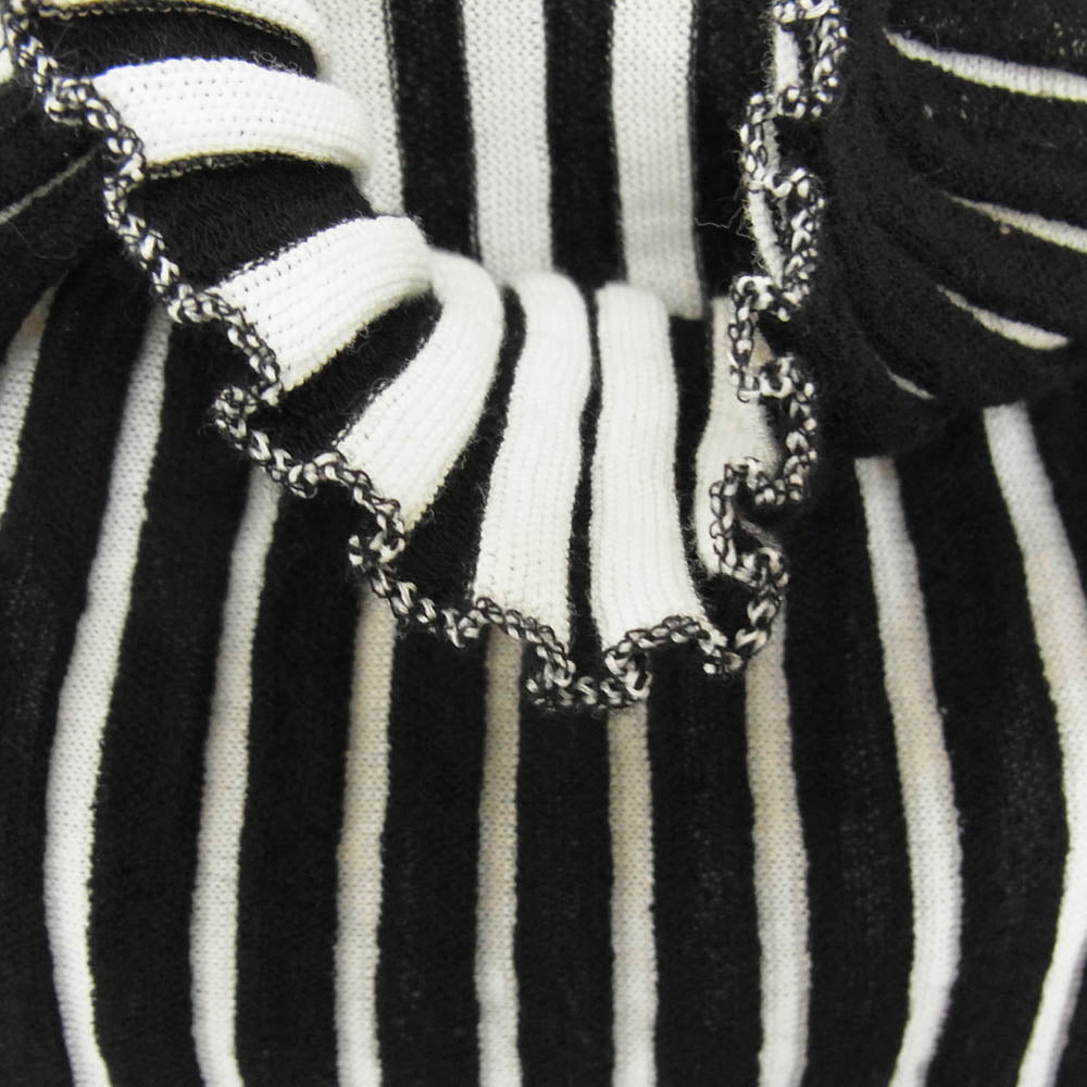 PLEATS PLEASE プリーツプリーズ イッセイミヤケ PP83-KK761 プリーツ加工 タートルネック リブ ニット ブラック系 3【中古】