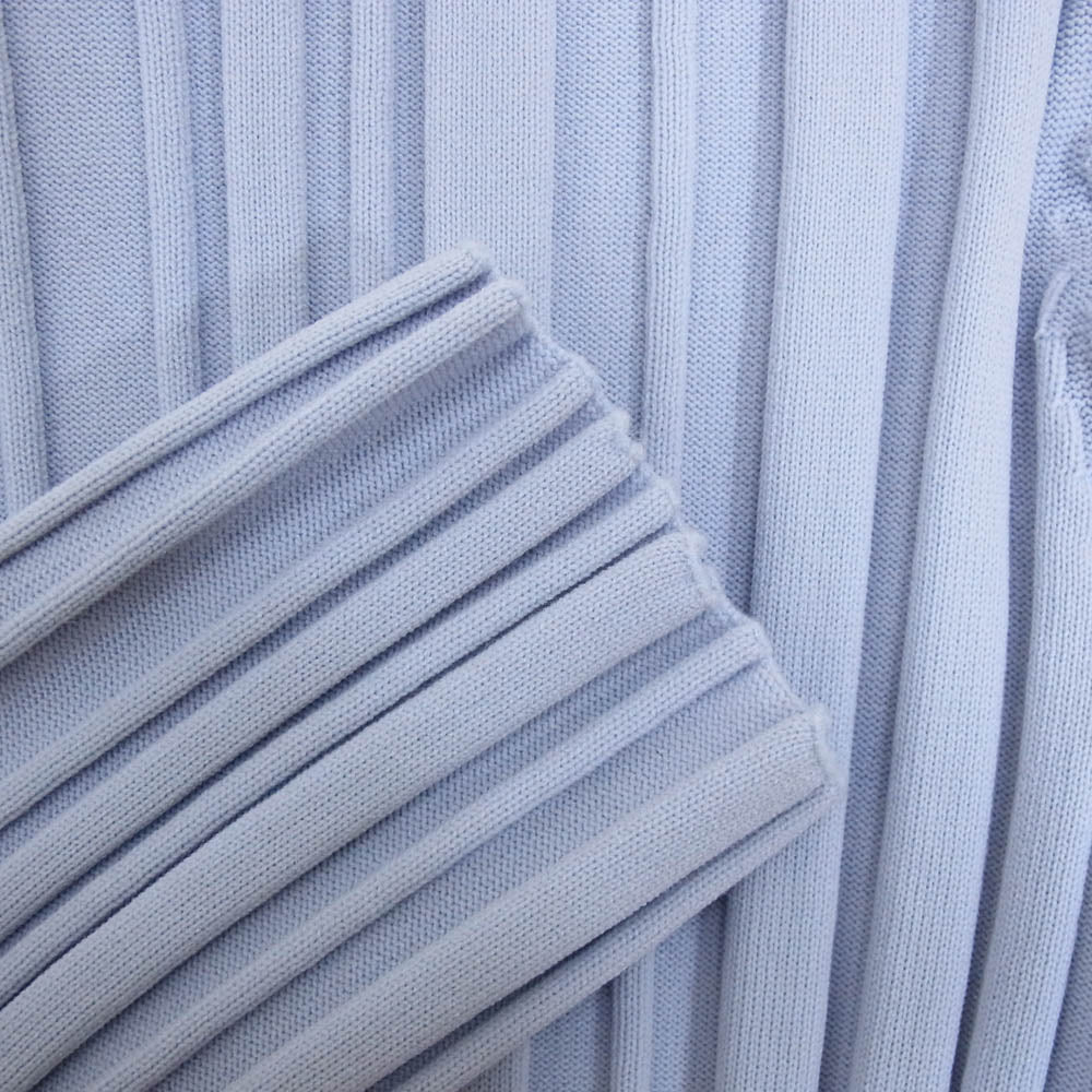 ISSEY MIYAKE イッセイミヤケ PP43KK831 PLANET KNIT ハイネック プリーツ ニット ブルー系 ブルー系 サイズ表記無【中古】
