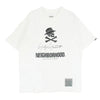 Yohji Yamamoto ヨウジヤマモト 23SS HZ-T62-287 × NEIGHBORHOOD ネイバーフッド スカルロゴプリント Ｔシャツ 半袖 カットソー ホワイト系 L【中古】