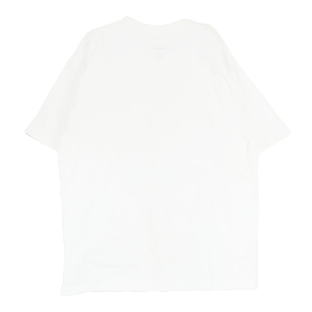 Yohji Yamamoto ヨウジヤマモト 23SS HZ-T62-287 × NEIGHBORHOOD ネイバーフッド スカルロゴプリント Ｔシャツ 半袖 カットソー ホワイト系 L【中古】