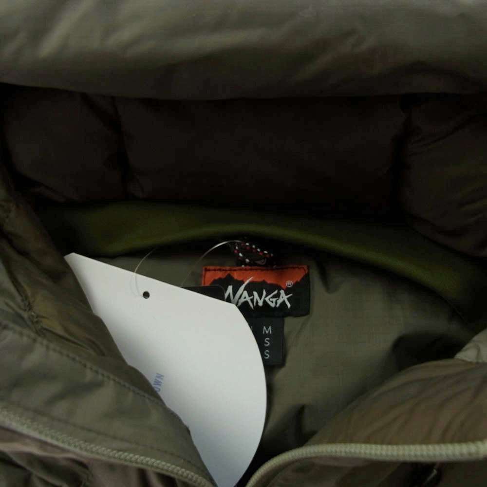 NANGA ナンガ ND2441-1A001-A AURORA TEX DOWN JACKET オーロラ テック ダウンジャケット カーキ系 M【美品】【中古】