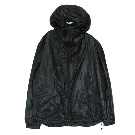 Yohji Yamamoto POUR HOMME ヨウジヤマモトプールオム 21AW HX-Y03-805 ダブルジップ 中綿 フーデッド ナイロンジャケット ブラック系 2【中古】